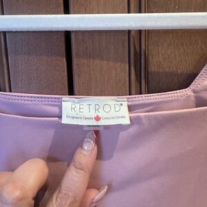 Retrod dusty pink bodysuit